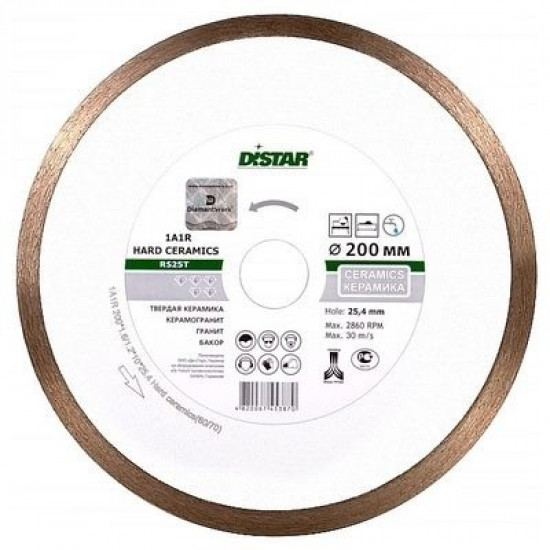 Дистар диск алмазный 1A1R 180x1,4x8,5x25,4 Hard ceramics 11120048014