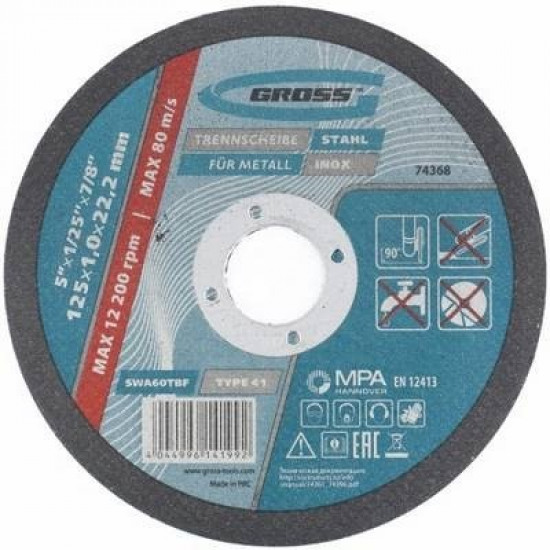 Диск по металлу Gross
