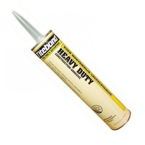 Жидкие гвозди Titebond Heavy Duty 296 мл (желтая туба)