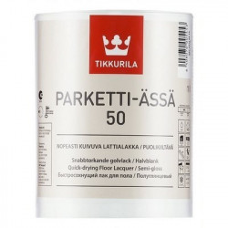 Тиккурила ПАРКЕТТИ-ЯССЯ 50  п/глянец 1л (1/3) Лак паркетный