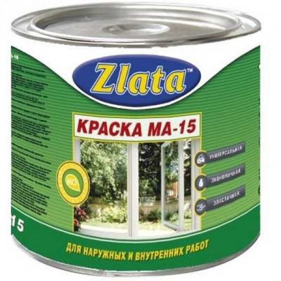 Краска масляная Zlata МА-15 2,7 кг