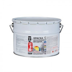 Краска фасадная DALI 9л  Всесезонная база С (44) 14,064кг