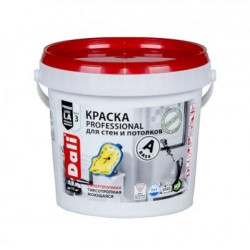 Краска DALI Professional для стен и потолков 0,9л А белая ВДАК