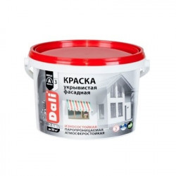 Краска DALI укрывистая фасадная 2,5л белая