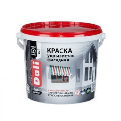Краска DALI укрывистая фасадная 5л белая