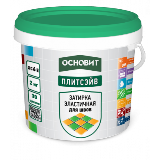 Затирка Основит  ПЛИТСЭЙВ XC6, 2кг