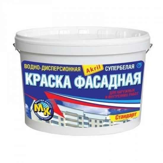 Краска Мастер-Класс Фасадная-Стандарт 14кг