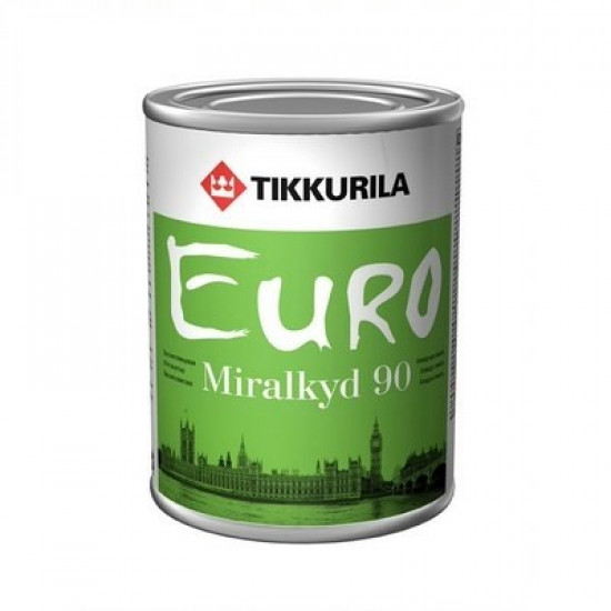 Тиккурила МИРАЛКИД 90 ПЕСТО 90 0,9л (1/6) Эмаль алкидная высокоглянцевая