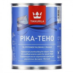 Тиккурила ПИКА-ТЕХО 0,9л (1/3) Краска акр по дереву с маслом*