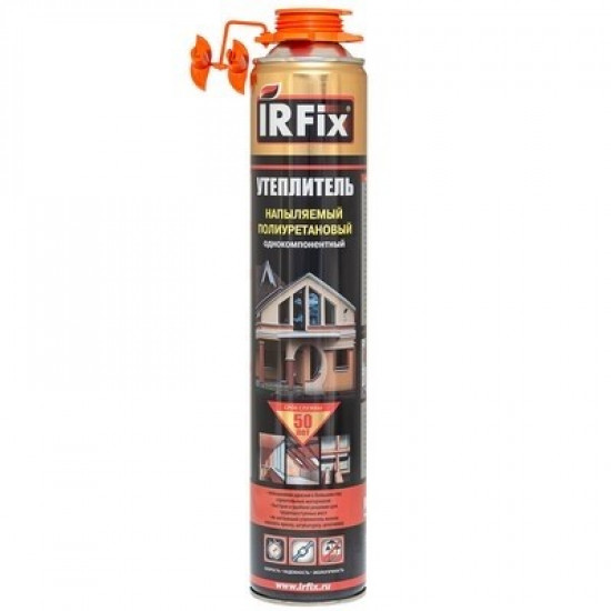 Пена утеплитель напыляемый IRFix 890мл