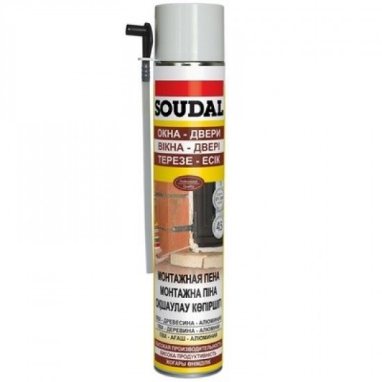 Пена монтажная Soudal Standart 750 мл