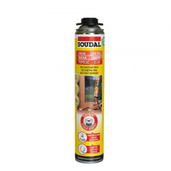 Монтажная пена пистолетная Саудал (Soudal PRO) 750мл летняя