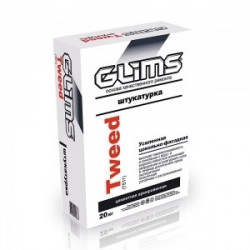 Штукатурка цокольная армированная GLIMS®Tweed(20 кг)