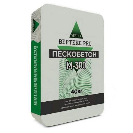 Пескобетон М300