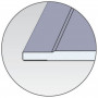Гипсокартон Гипрок 2000x1200x12,5мм (Gyproc) Aku-Line