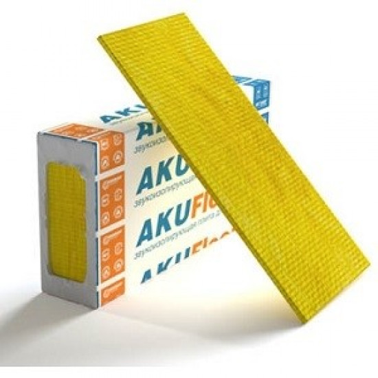 Шумоизоляция Akufloor-S20 плита 1200х600х20мм 10шт/уп 7,2м2